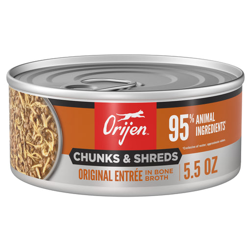 Photo of Champion Petfoods-ORIJEN Chunks and Shreds Wet Cat Food-Original-(5.5 oz) [12 count]-from Pet Wish Pros