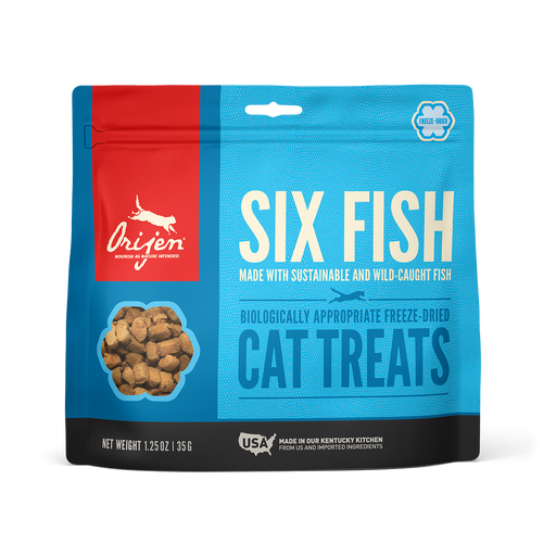 Photo of Champion Petfoods-ORIJEN Freeze Dried Cat Treats-1.25 oz-Six-Fish-from Pet Wish Pros