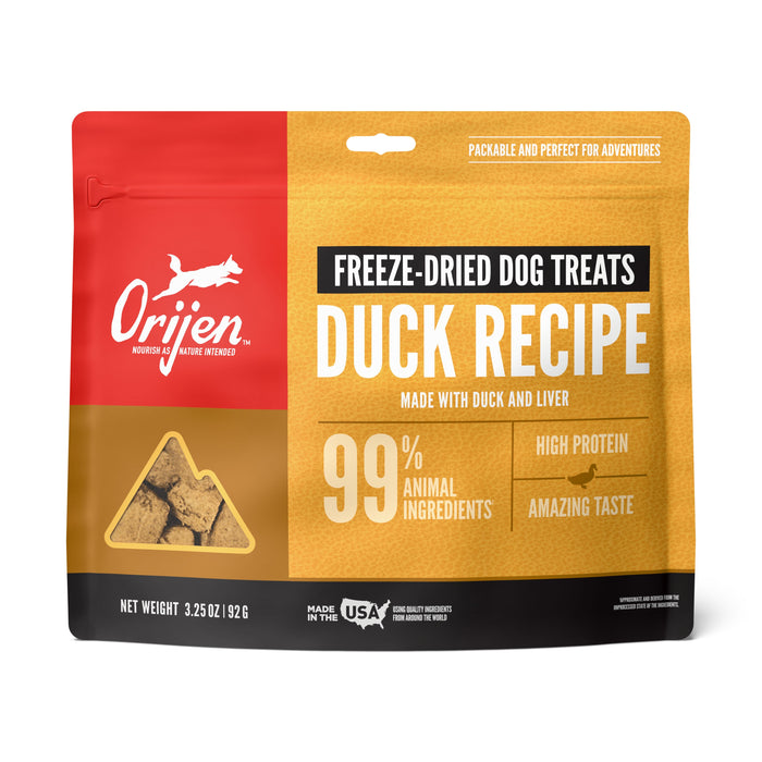 Photo of Champion Petfoods-ORIJEN Freeze Dried Dog Treats-Duck-3.25 oz-from Pet Wish Pros