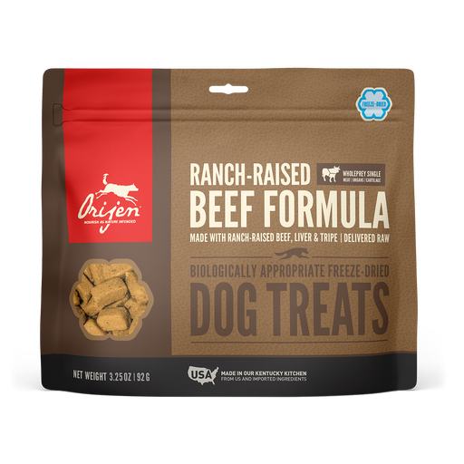 Photo of Champion Petfoods-ORIJEN Freeze Dried Dog Treats-Ranch-Raised Beef-3.25 oz-from Pet Wish Pros