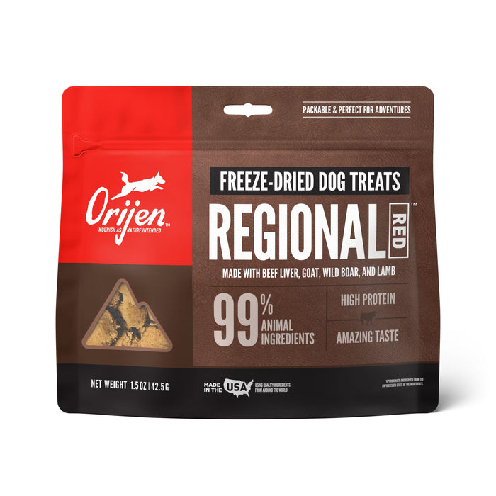 Photo of Champion Petfoods-ORIJEN Freeze Dried Dog Treats-Regional Red-1.5 oz-from Pet Wish Pros