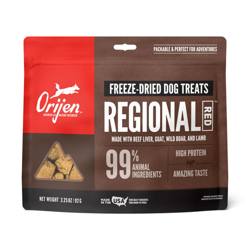 Photo of Champion Petfoods-ORIJEN Freeze Dried Dog Treats-Regional Red-3.25 oz-from Pet Wish Pros