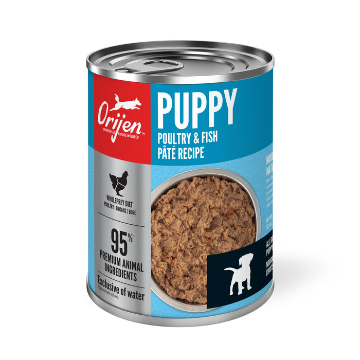 Photo of Champion Petfoods-ORIJEN Poultry & Fish Pate for Puppies-Poultry & Fish-(12.8 oz) [12 count]-from Pet Wish Pros