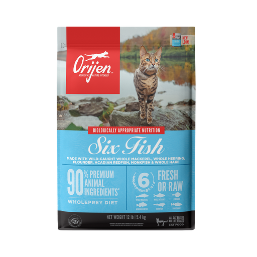 Photo of Champion Petfoods-ORIJEN Six Fish Dry Cat Food-12 lb-from Pet Wish Pros