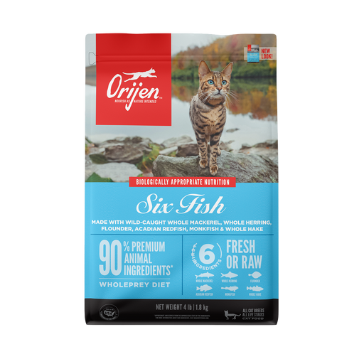 Photo of Champion Petfoods-ORIJEN Six Fish Dry Cat Food-4 lb-from Pet Wish Pros