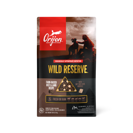 Photo of Champion Petfoods-ORIJEN Wild Reserve Dry Dog Food-Farm-Raised Beef & Lamb Recipe-20 lb-from Pet Wish Pros