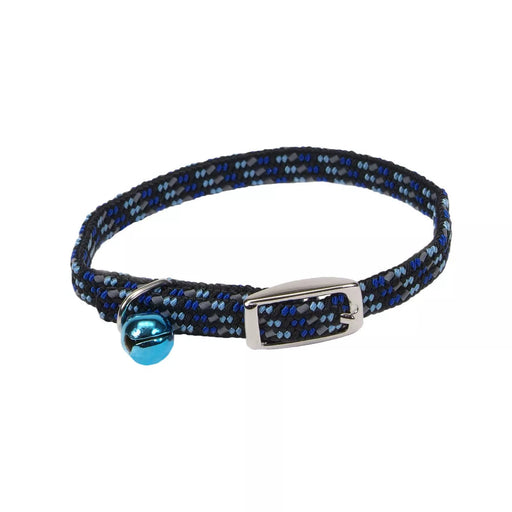 Photo of Coastal Pet-Li'l Pals Elasticized Safety Kitten Collar with Reflective Threads-3/8 in x 8 in-Blue-from Pet Wish Pros