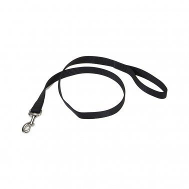 Photo of Coastal Pet Products-Coastal Nylon Single-Ply Dog Leash-Black-5/8 in x 4 ft-from Pet Wish Pros