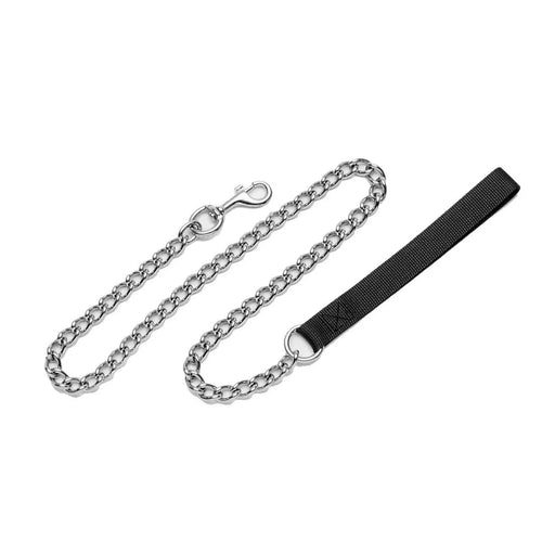 Photo of Coastal Pet Products-Titan Chain Dog Leash with Nylon Handle-4 mm x 4 ft-Black-from Pet Wish Pros