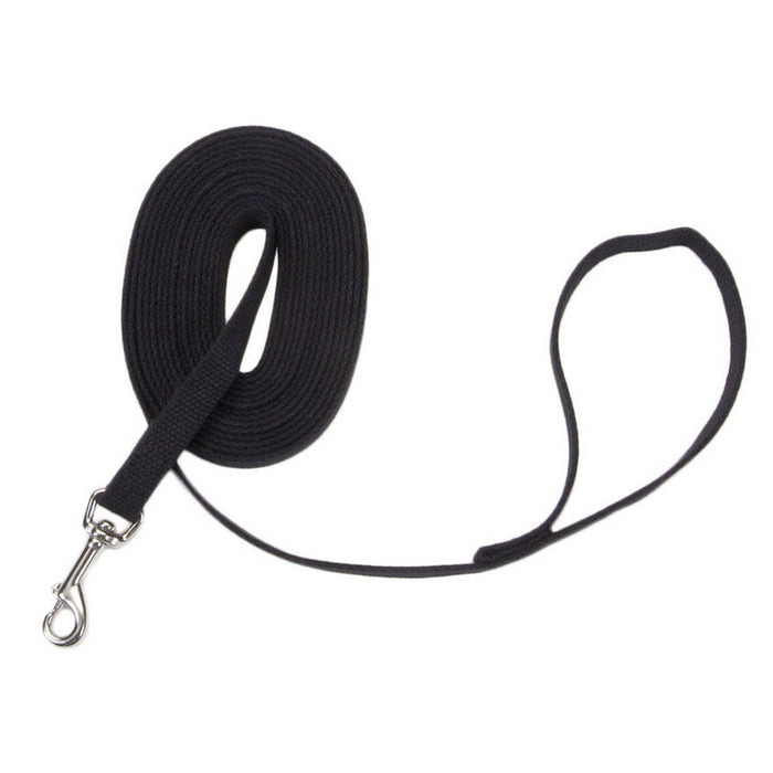 Photo of Coastal Pet Products-Train Right! Cotton Web Training Leash-30 ft-Black-from Pet Wish Pros