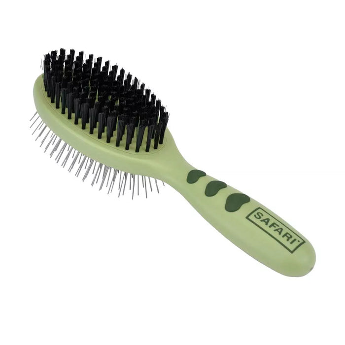 Photo of Coastal Pet-Safari Pin & Bristle Combo Dog Brush-Medium-Green-from Pet Wish Pros