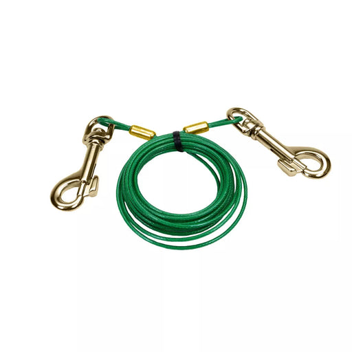 Photo of Coastal Pet-Titan Puppy Tie Out Cable-12 ft-Green-from Pet Wish Pros