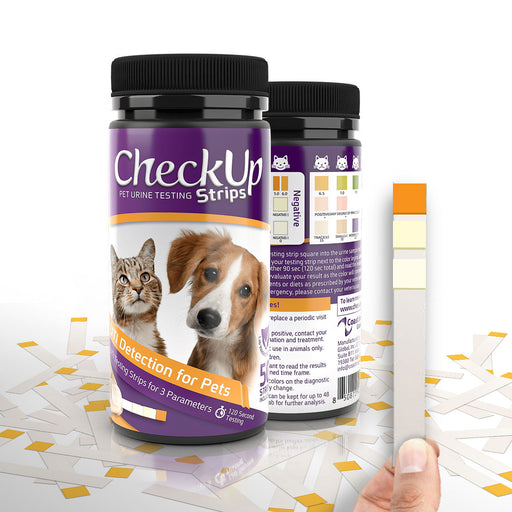 Photo of Coastline Global-Coastline Global CheckUp Dog and Cat Urine Testing Strips-Detection of UTI-50 count-from Pet Wish Pros