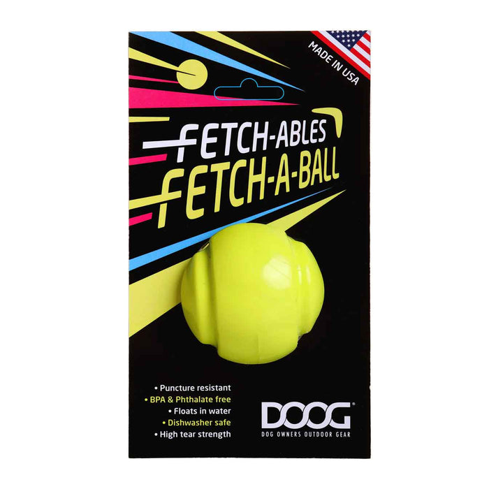 Photo of DOOG-DOOG Fetch-ables Fetch-A-Ball Dog Toy-Yellow-from Pet Wish Pros