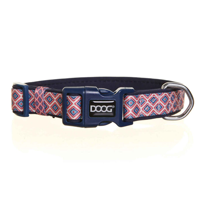 Photo of DOOG-DOOG Neoprene Dog Collar Gromit-Blue/Pink-X-Small-from Pet Wish Pros