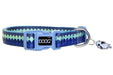 Photo of DOOG-DOOG Neoprene Dog Collar Pluto-Blue/Geometric-X-Small-from Pet Wish Pros