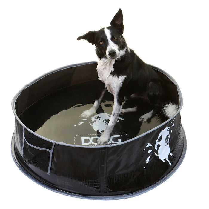 Photo of DOOG-Doog Pop-Up Dog Pool-Black-Small-from Pet Wish Pros