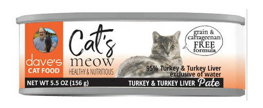 Photo of Dave's Pet Food-Cat's Meow 95% Limited Ingredient Diet Canned Cat Food-from Pet Wish Pros