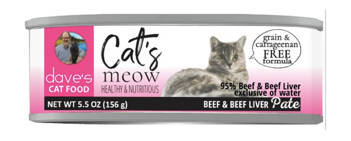Photo of Dave's Pet Food-Cat's Meow 95% Limited Ingredient Diet Canned Cat Food-from Pet Wish Pros