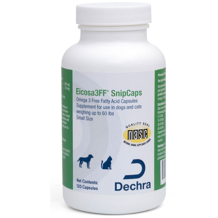 Photo of Dechra-Eicosa 3FF Snip Caps-Small Dogs & Cats-120 count-from Pet Wish Pros