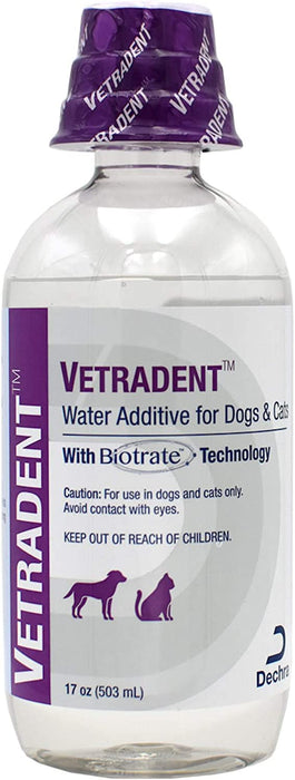 Photo of Dechra-Vetradent Water Additive for Dogs & Cats-17 oz-from Pet Wish Pros