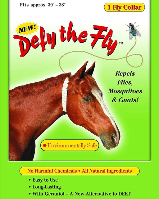 Photo of Defy the Fly-Defy the Fly Horse Collar-Pack of 1-from Pet Wish Pros