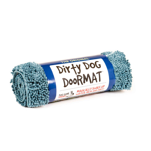 Photo of Dog Gone Smart-DGS Pet Products Dirty Dog Door Mat-Pacific Blue-Medium-from Pet Wish Pros