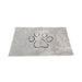 Photo of Dog Gone Smart-DGS Pet Products Dirty Dog Door Mat-Silvery Grey-Medium-from Pet Wish Pros