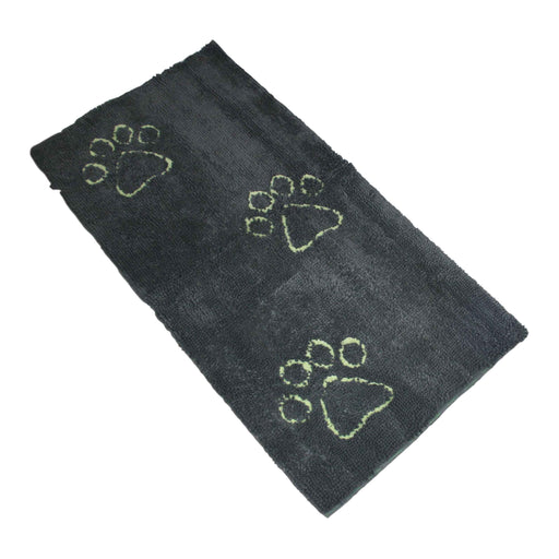 Photo of Dog Gone Smart-DGS Pet Products Dirty Dog Doormat Runner-Cool Grey/Lime Green-from Pet Wish Pros