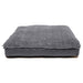 Photo of Dog Gone Smart-DGS Pet Products Dirty Dog Rectangle Bed-Cool Grey-Medium-from Pet Wish Pros