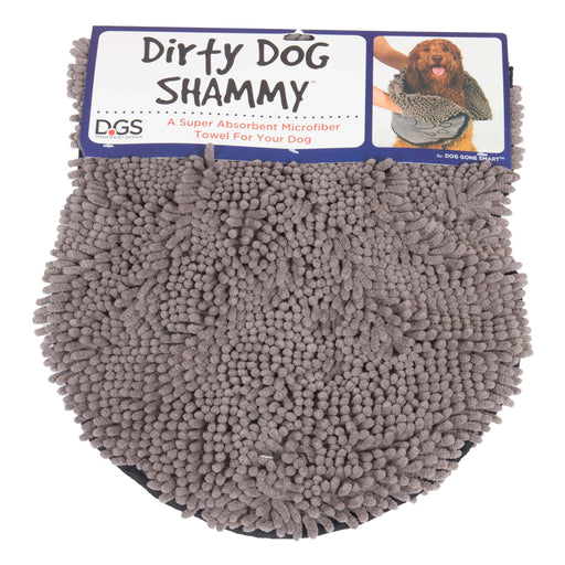 Photo of Dog Gone Smart-DGS Pet Products Dirty Dog Shammy Towel Brown-Grey-from Pet Wish Pros