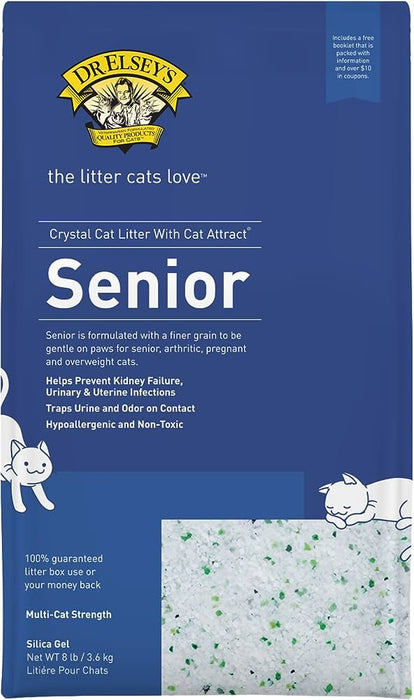 Photo of Dr. Elsey's-Dr. Elsey’s Senior Senior Silica Cat Litter-8 lb-from Pet Wish Pros