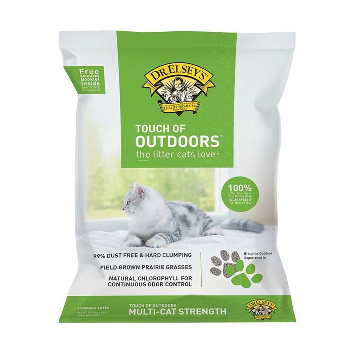 Photo of Dr. Elsey's-Dr. Elsey's Touch of Outdoors Multi Cat Litter-40 lb-from Pet Wish Pros