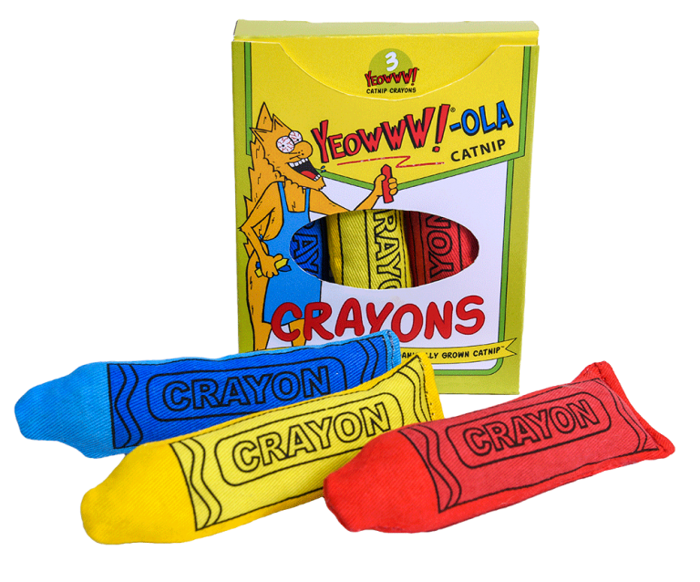 Photo of Duckyworld Products-Ducky World Yeowww! Catnip Crayons-One Size-from Pet Wish Pros