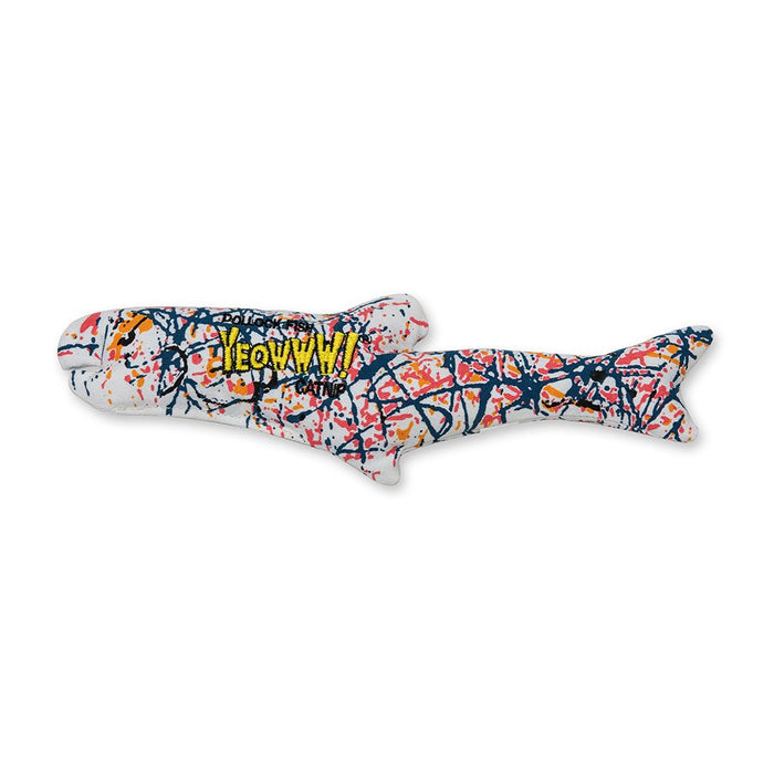 Photo of Duckyworld Products-Ducky World Yeowww! Pollock Fish Catnip Toy-11 in-Multi-Color-from Pet Wish Pros