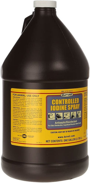 Photo of Durvet-Controlled Iodine Spray-1 Gallon-from Pet Wish Pros