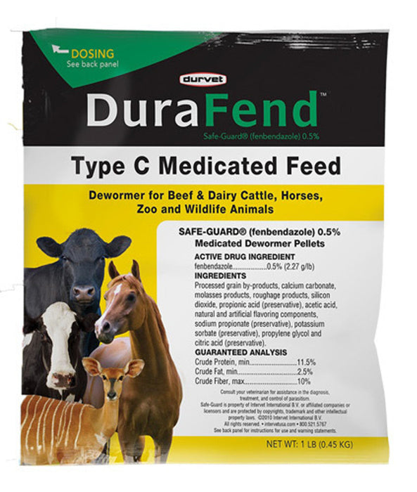 Photo of Durvet-DuraFend Type C Medicated Feed-1 lb-from Pet Wish Pros