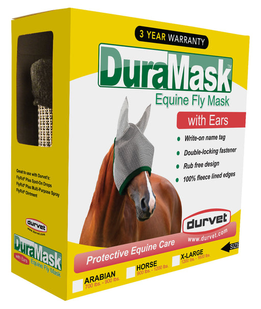 Photo of Durvet-DuraMask Equine Fly Mask-with Ears-Horse Size-from Pet Wish Pros