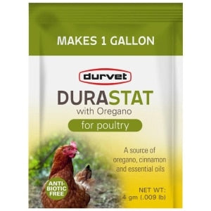 Photo of Durvet-Durastat with Oregano for Poultry-4 gram-40 count-from Pet Wish Pros