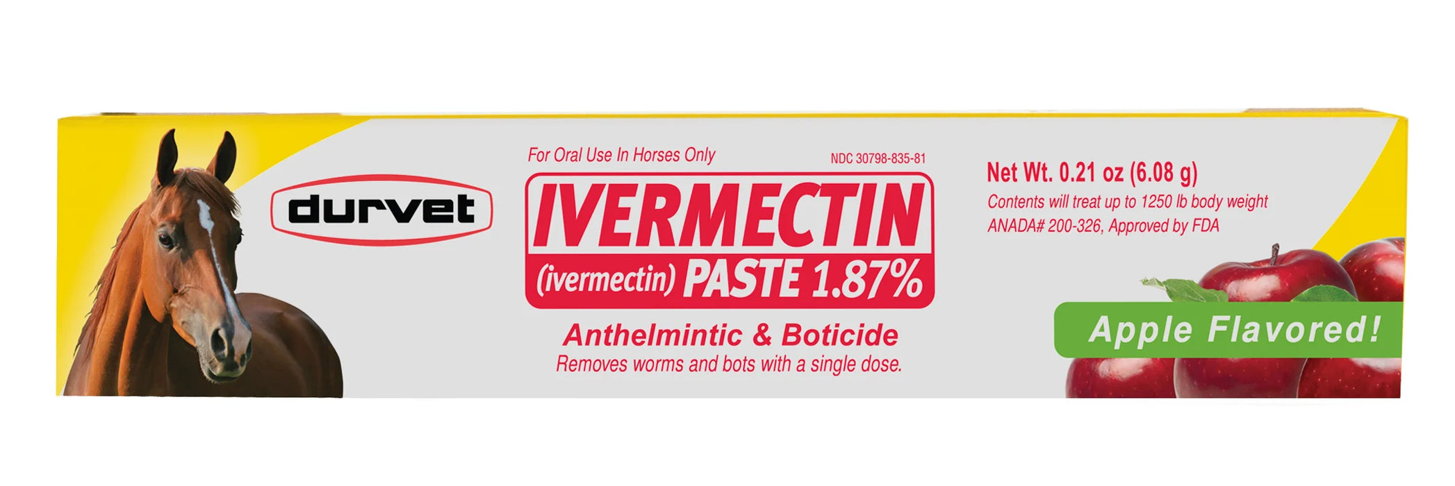 Photo of Durvet-Durvet Ivermectin Paste for Horses 1.87%-.21 oz-from Pet Wish Pros