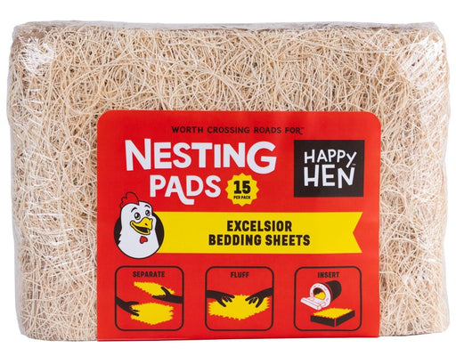 Photo of Durvet-Happy Hen Treats Excelsior Nest Box Bedding Pads-15 count-from Pet Wish Pros