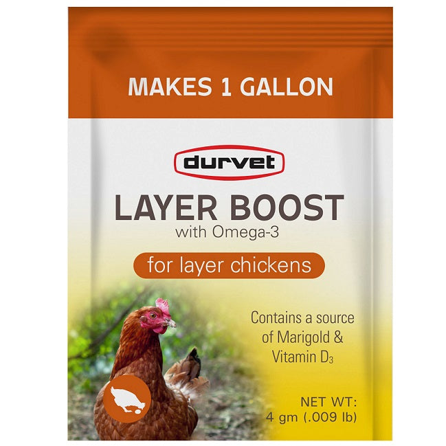 Photo of Durvet-Layer Boost with Omega-3 for Layer Chickens-4 gram-from Pet Wish Pros