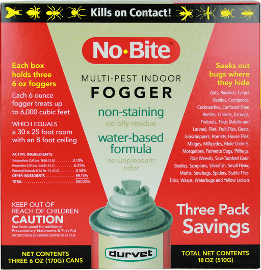 Photo of Durvet-No-Bite Multi-Pest Indoor Fogger-6 oz-from Pet Wish Pros