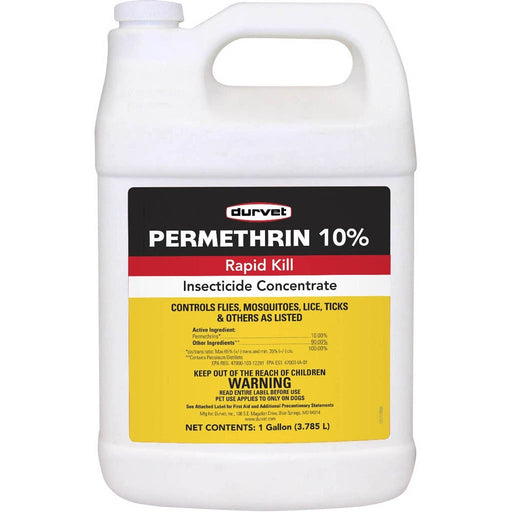 Photo of Durvet-Permethrin 10% Rapid Kill Insecticide Concentrate-1 Gallon-from Pet Wish Pros