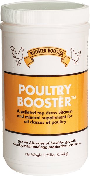 Photo of Durvet-Rooster Booster Poultry Pellet Dressing Supplement-16 oz-from Pet Wish Pros