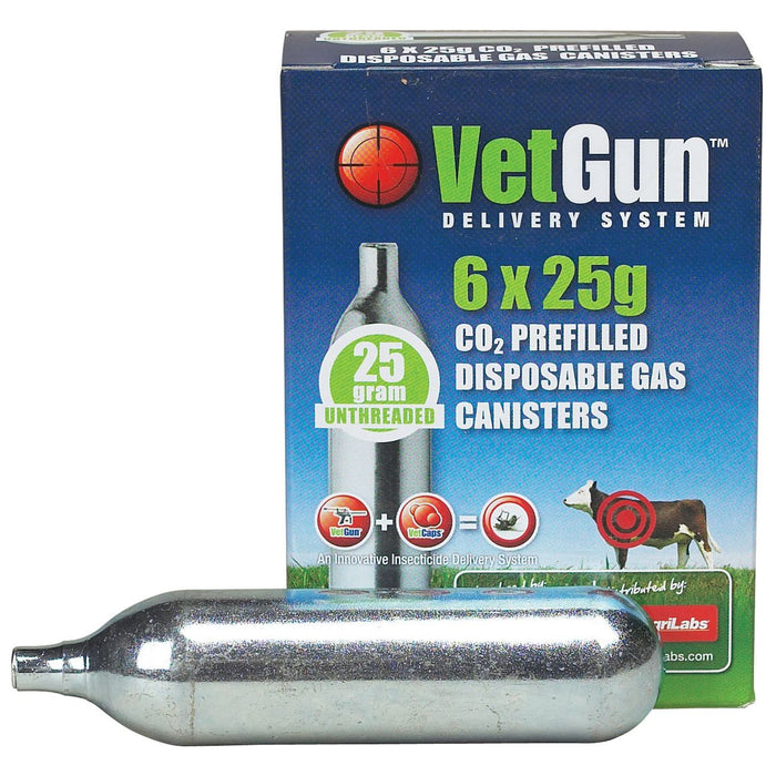 Photo of Durvet-VetGun CO2 Prefilled Disposable Gas Canister-from Pet Wish Pros