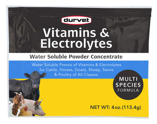 Photo of Durvet-Vitamins and Electrolytes Water Soluble Powder Concentrate-from Pet Wish Pros