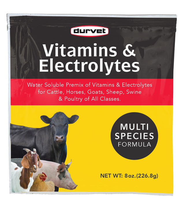 Photo of Durvet-Vitamins and Electrolytes Water Soluble Premix-8 oz-from Pet Wish Pros