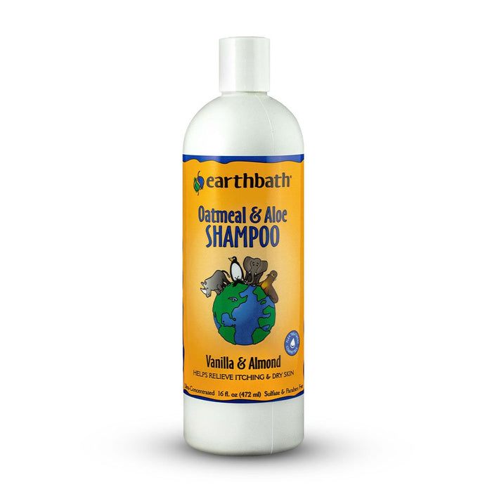 Photo of Earthbath-Earthbath Aloe & Oatmeal Shampoo for Cat & Dog-16 oz-Vanilla-from Pet Wish Pros