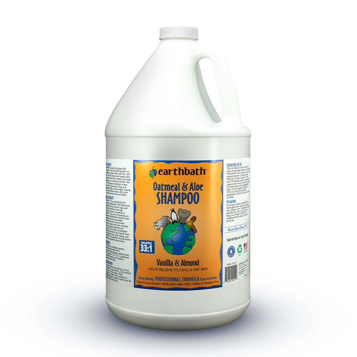 Photo of Earthbath-Earthbath Aloe & Oatmeal Shampoo for Cat & Dog-Frangrance-Free-1 Gallon-from Pet Wish Pros